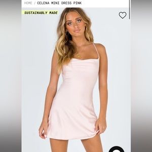 Princess Polly Celena mini dress in a size 2